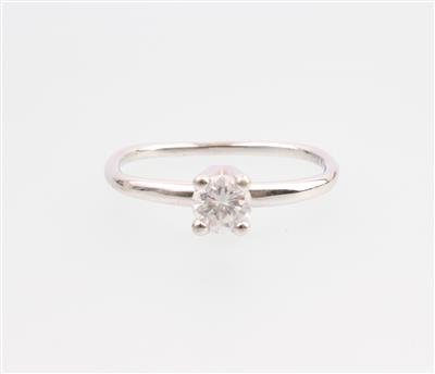 Brillant Solitärring ca. 0,35 ct - Gioielli e orologi