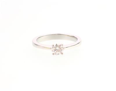 Solitärring ca. 0,35 ct - Jewellery and watches