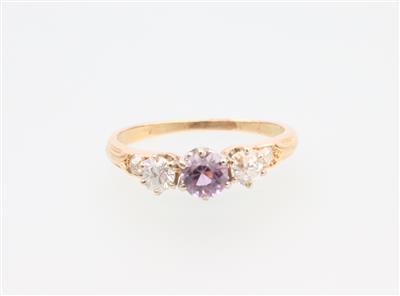 Amethyst Diamantring - Jewellery and watches