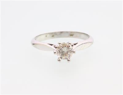 Brillant Solitärring 0,36 ct - Schmuck und Uhren