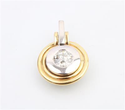 Diamantanhänger ca 0,92 ct - Jewellery and watches
