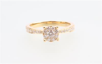 Brillantring zus ca 0,55 ct - Klenoty a Hodinky