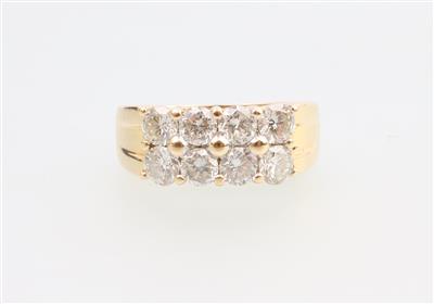 Brillantring zus. ca.2,00 ct - Klenoty a Hodinky