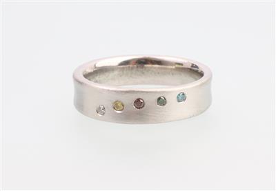 Ring mit behandelten Diamanten - Gioielli e orologi