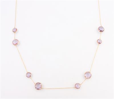 Amethystcollier zus. 46,55 ct - Gioielli e orologi