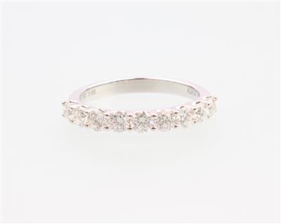 Brillant Memoryring zus. 0,95 ct - Schmuck und Uhren