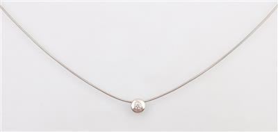 Brillant Solitärcollier 0,10 ct - Gioielli e orologi