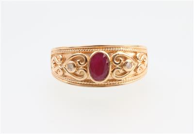 Brillant Rubin Ring - Jewellery