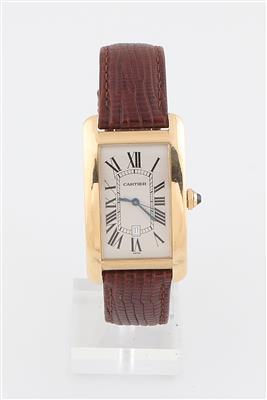 CARTIER "Tank Americaine" - Wrist and Pocket Watches