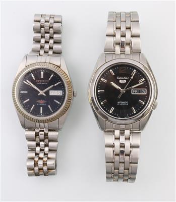 Zwei Armbanduhren - Wrist and Pocket Watches