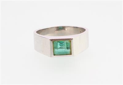 Smaragd Ring - Klenoty a Hodinky