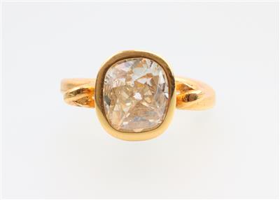 Altschliffdiamant Ring ca. 2,60 ct - Schmuck und Uhren