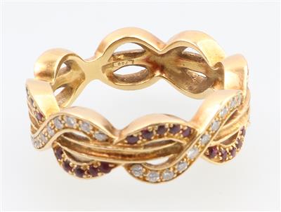 Brillant Rubin Ring - Jewellery and watches