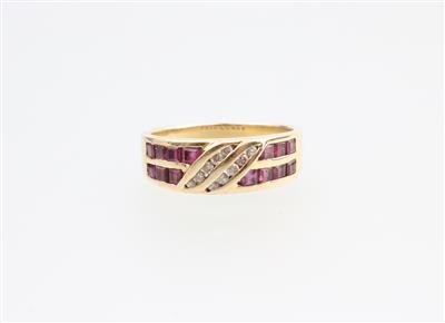 Brillant Rubin Ring - Jewellery and watches