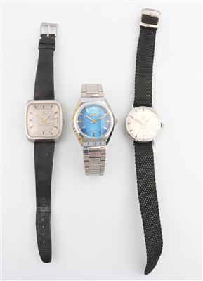 3 Armbanduhrern - Schmuck und Uhren