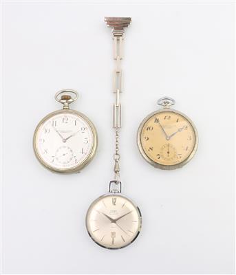 3 Taschenuhren - Schmuck und Uhren