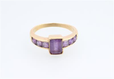 Amethyst Ring - Schmuck und Uhren