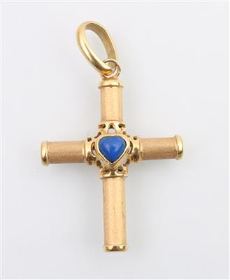 Lapis-Lazuli Kreuz - Schmuck und Uhren