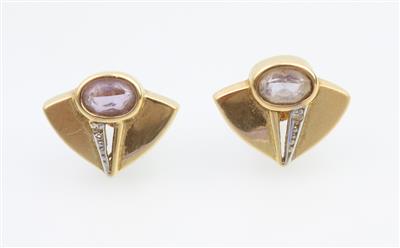 Amethyst Brillant Ohrstecker - Gioielli e orologi