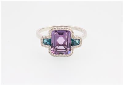 Brillant Amethyst Ring - Jewellery and watches