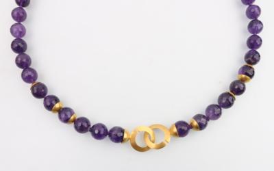 Amethyst Collier - Asta di Natale - Argenti, vetri, porcellane, incisione, militaria, tappeti