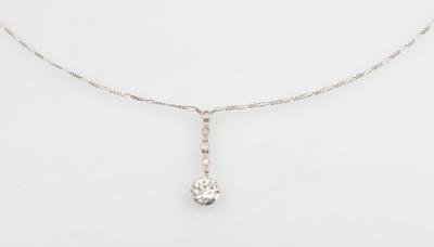 Brillant Diamant Collier - Vánoční aukce - Stříbro, sklo, porcelán, Moderní umění grafika, koberce