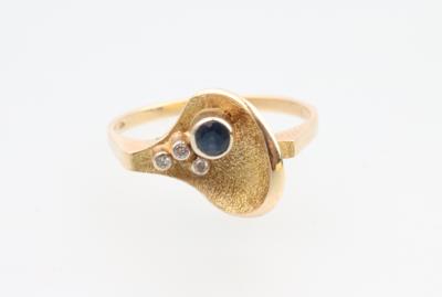 Brillant Saphir Ring - Christmas auction