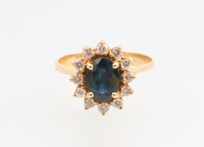 Brillant Saphir Ring - Christmas auction