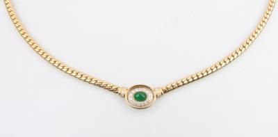 Brillant Smaragd Collier - Weihnachtsauktion "Juwelen und Schmuck"