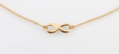 Tiffany  &  Co Infinity Collier - Vánoční aukce - Stříbro, sklo, porcelán, Moderní umění grafika, koberce