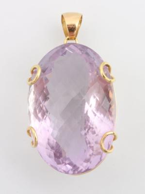 Amethyst Anhänger ca. 73 ct - Klenoty a Hodinky