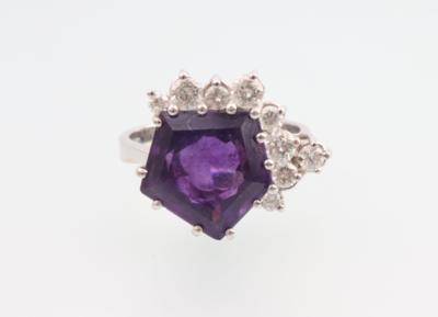 Brillant Amethyst Ring - Jewellery and watches