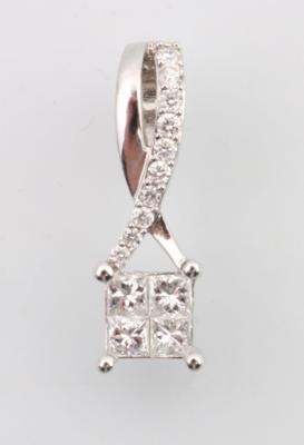 Brillant Diamant Anhänger - Schmuck und Uhren