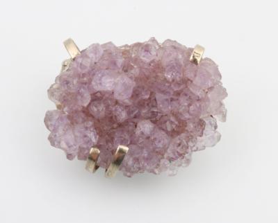 Amethyst Brosche - Klenoty a Hodinky