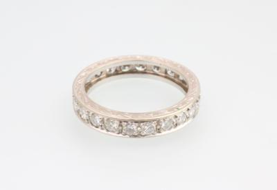 Brillant Memoryring zus. ca. 1,20 ct - Gioielli e orologi