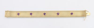 Amethystarmkette - Schmuck und Uhren