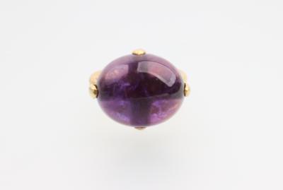 Amethyst Ring - Klenoty a Hodinky