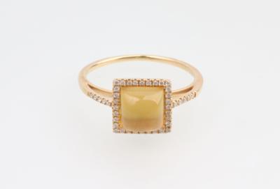 Brillant Citrin Ring - Jewellery and watches