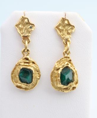 Smaragd Ohrgehänge - Jewellery and watches