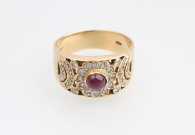 Brillant Rubin Ring - Jewellery and watches