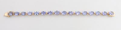 Tansanit Armband zus. ca. 25,00 ct - Schmuck und Uhren