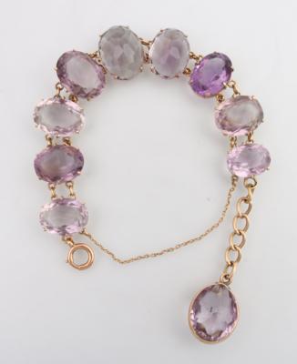 Amethyst Armband ca. 175 ct - Jewellery and watches
