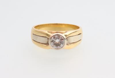 Brillant Ring ca. 0,35 ct - Klenoty a Hodinky