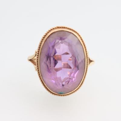 Amethyst Ring - Schmuck und Uhren