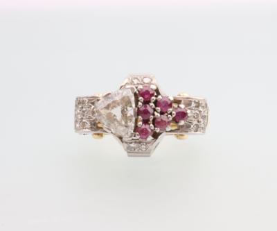 Diamant Rubin Ring - Jewellery and watches