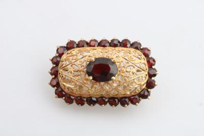 Granatbrosche - Jewellery and watches