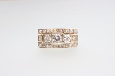 Brillant Diamant Ring zus. ca. 1,10 ct - Asta di Natale "Orologi da polso e da tasca