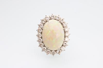 Brillant Opal Ring - Christmas Auction "Wrist- and Pocket Watches