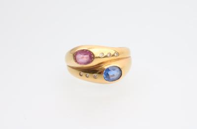 Saphir Brillant Ring - Weihnachtsauktion "Juwelen und Schmuck"