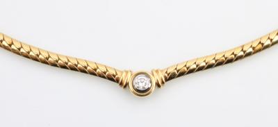 Wempe Brillant Collier - Christmas Auction "Wrist- and Pocket Watches